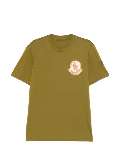 Moncler Moncler Crew-neck Logo-print T-shirt
