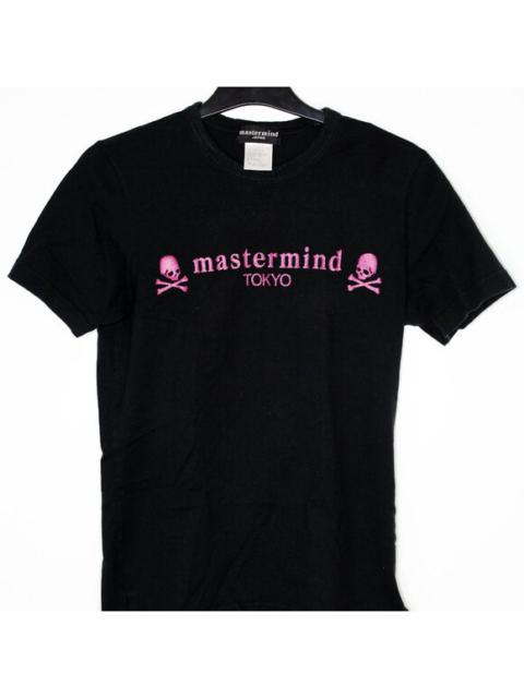 MASTERMIND JAPAN TOKYO BLACK AND PINK TSHIRT S