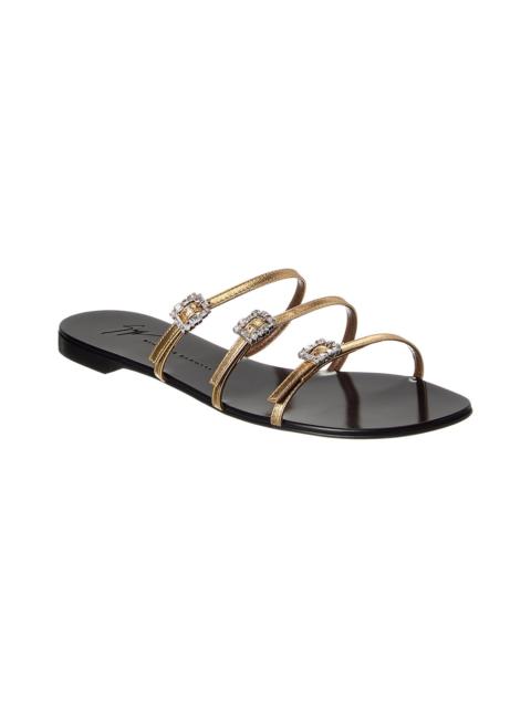 Giuseppe Zanotti Giuseppe Zanotti Roll Leather Sandal