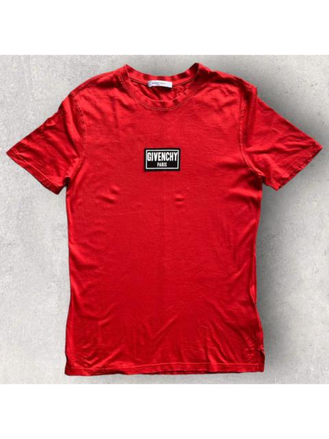 AW21 Givenchy Logo Distressed T Shirt