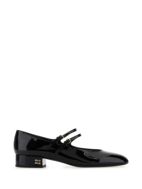 Miu Miu Miu Miu Women Black Leather Pumps