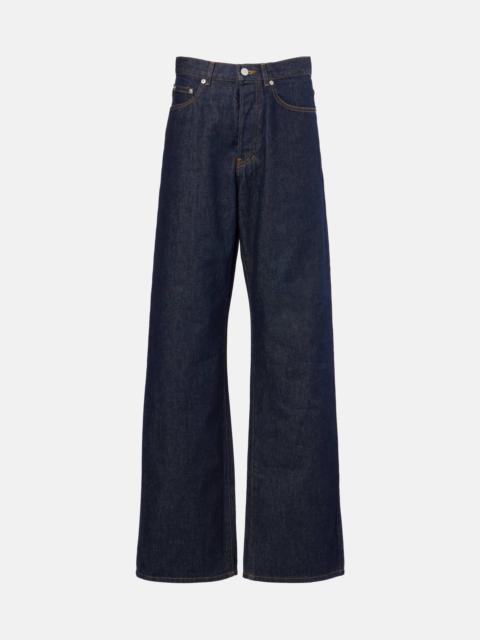 Dries Van Noten High-rise wide-leg jeans