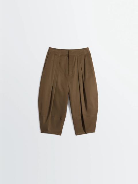 Lemaire VOLUME BERMUDAS IN LIGHT COTTON SATIN