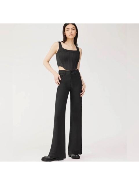 Other Designers NWT DL1961 Hepburn Wide Leg High Rise
Jeans Coated Size 27 $239