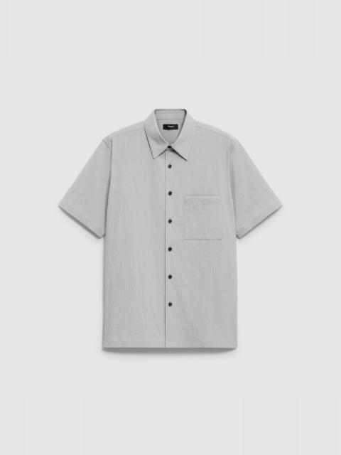 Theory Noll Short-Sleeve Shirt in Kelso Nylon
