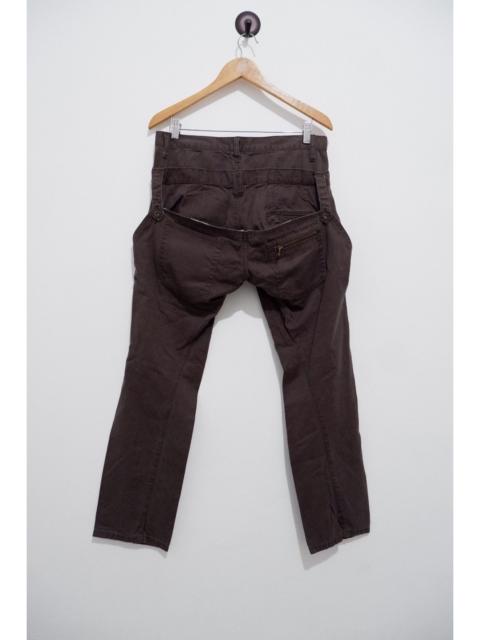 Other Designers Japanese Brand - Power To The People Double Waist Pants