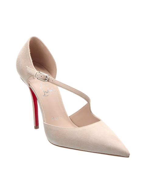 Christian Louboutin Christian Louboutin Miss Ziggyta 100 Suede Pump