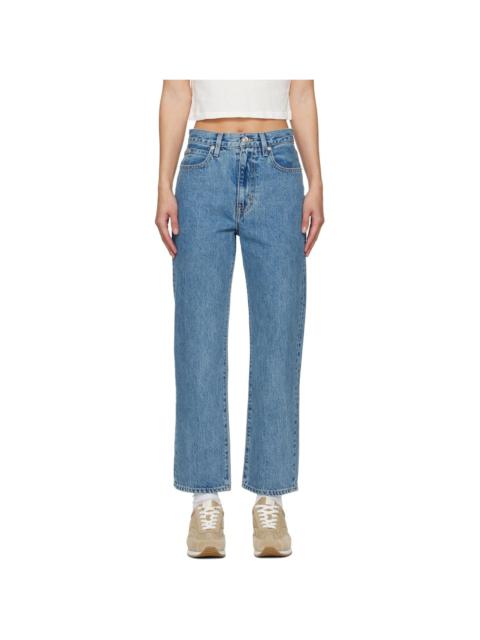 SLVRLAKE Blue London Crop Jeans
