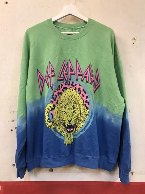 Other Designers Band Tees - Def Leppard Tye Dye Sweatshirt