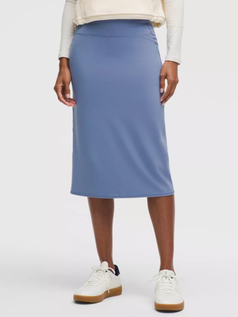 lululemon Nulu Slim-Fit High-Rise Midi Skirt