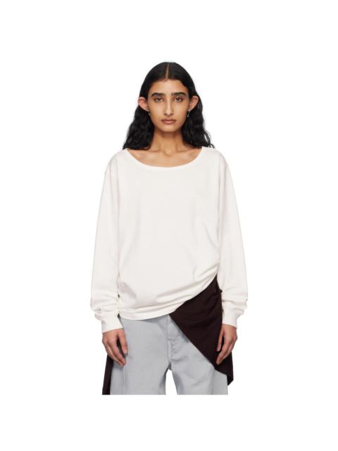 Lemaire Off-White Wide Neck T-shirt