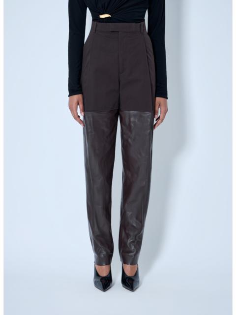 Bottega Veneta Bottega Veneta Women Contrast Panel Tailored Trousers