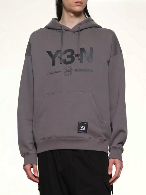 Y-3 Y-3 X NBHD Graphic Hoodie in Granite