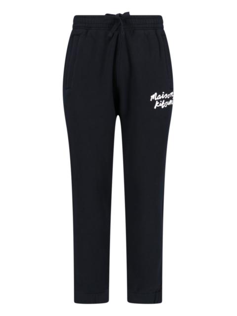 Maison Kitsuné LOGO TRACK PANTS