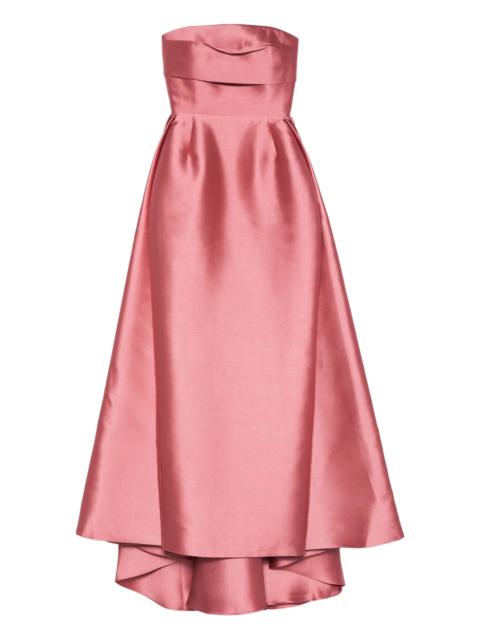SOLACE LONDON Tiffany strapless maxi dress