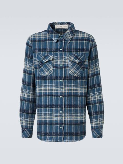 God’s True Cashmere Fantasia tartan cashmere shirt