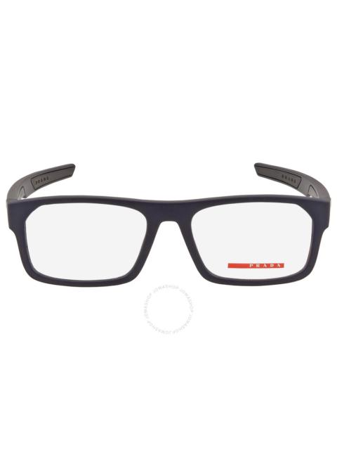 Prada Linea Rossa Demo Rectangular Men's Eyeglasses PS 08OV UR71O1 55