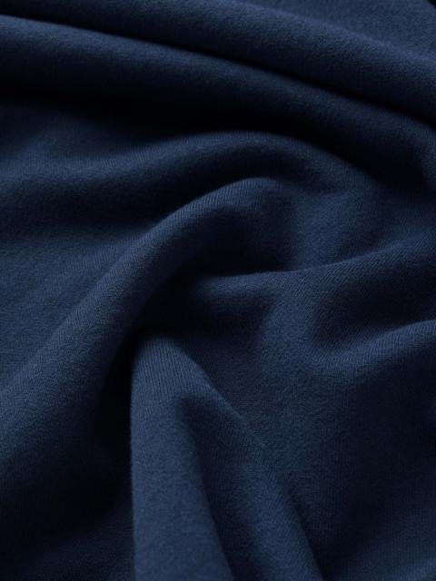 Derek Rose Men's Half-Zip Pullover Quinn Cotton Modal Navy