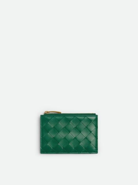 Bottega Veneta Intrecciato Zipped Card Case