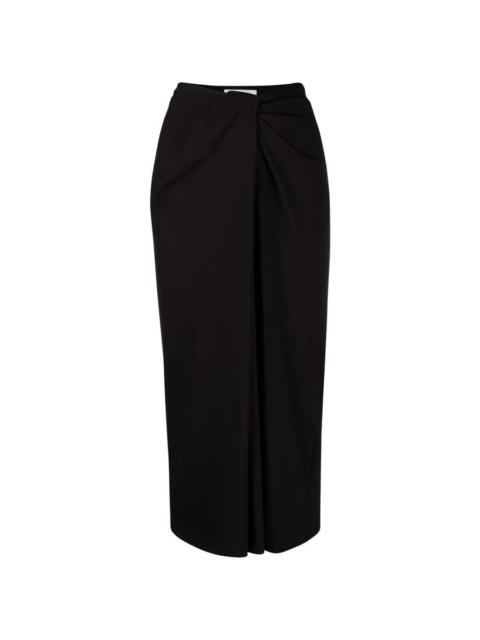Valentino Valentino Garavani Twist-Detail Pencil Skirt