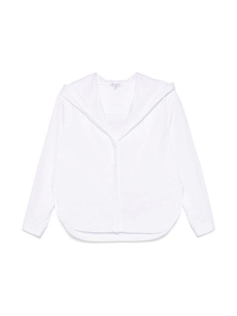 Alaïa Cotton hooded shirt