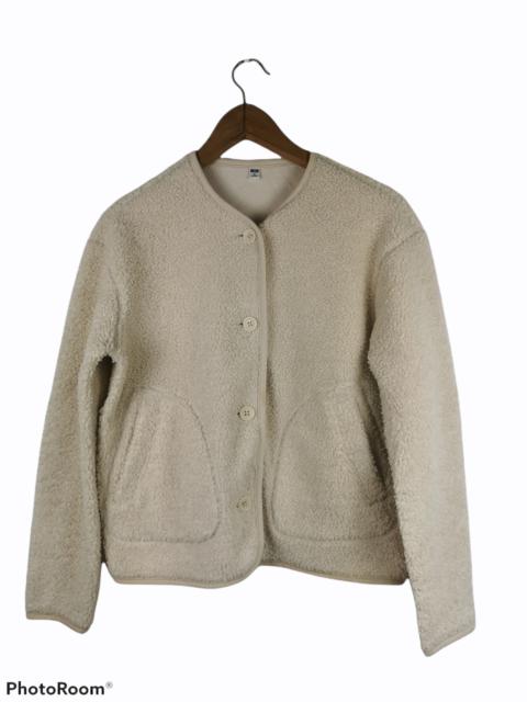 Other Designers Uniqlo - Uniqlo Deep Pile Fleece Cardigan Jacket