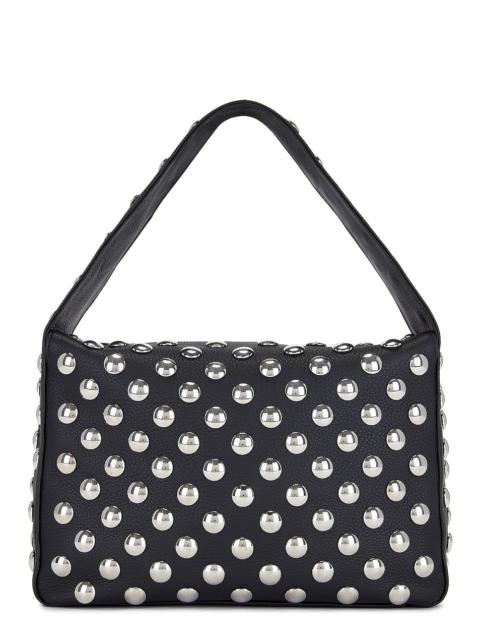KHAITE Elena Silver Studs Shoulder Bag