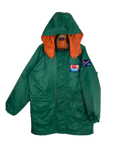 Other Designers Rare‼️ Vtg Canterbury of New Zealand Hoodie Parka Big Logo