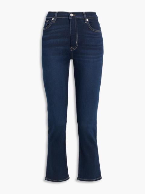 FRAME Le Slim Palazzo high-rise slim-leg jeans