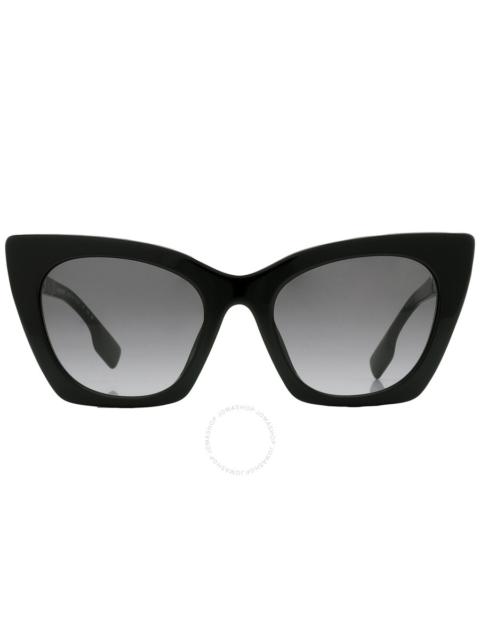 Burberry Burberry Marianne Grey Gradient Cat Eye Ladies Sunglasses BE4372U 30018G 52