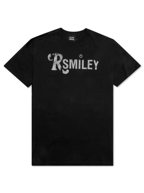 Raf Simons RAF SIMONS X SMILEY RSMILEY PRINT BIG FIT T-SHIRT - BLACK