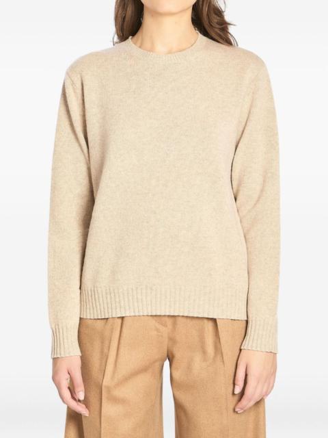 Max Mara Crew-Neck Cashmere Sweater