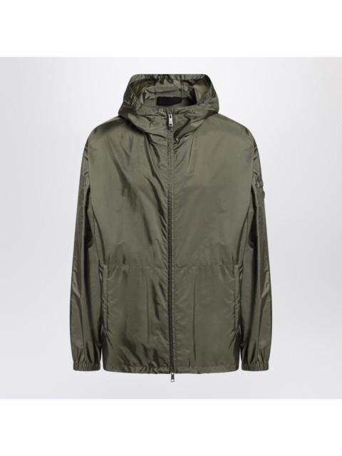Prada Green Military Jacket In Re-Nylon Men