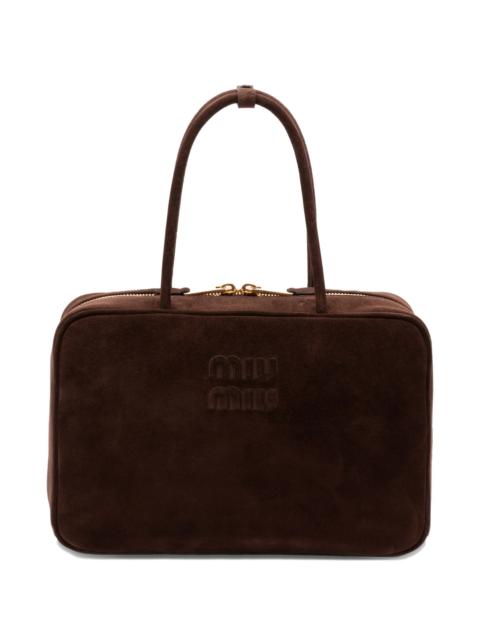 Miu Miu Miu Miu Embossed-logo Top-handle Bag