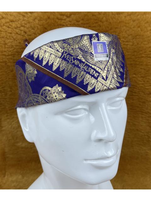 Other Designers Vintage - YSL bandana handkerchief neckerchief scarf turban HC0017