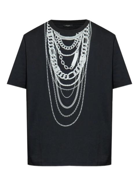 Balmain Balmain Men Printed T-Shirt