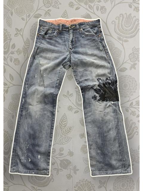 Other Designers Armani Exchange × Vintage - Grails ARMANI EXCHANGE Embroidery Jeans