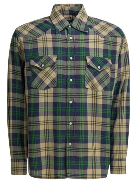 Kapital Kapital "columbia-check Husky" Western Shirt