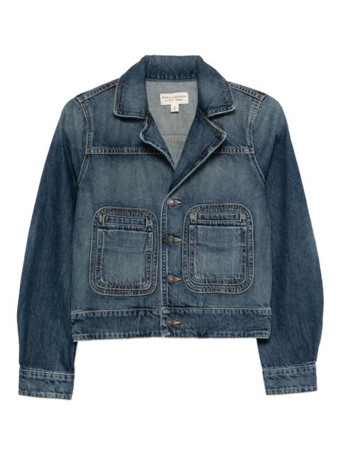 NILI LOTAN Nili Lotan Patch-pocket Denim Jacket