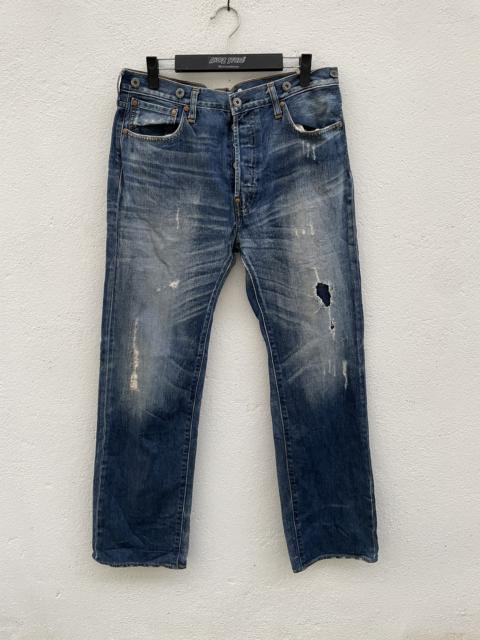 Other Designers Vintage - Levi’s 201 Rips Repair Jeans