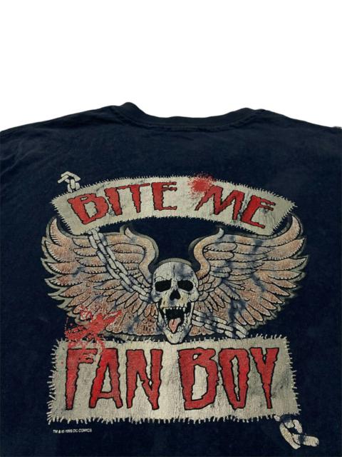 Other Designers 1993 Vintage Marvel Comics Lobo Bite Me Fan Boy T-shirt
