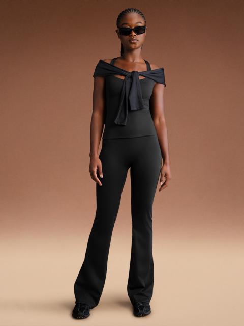 Nike NikeSKIMS Matte Women's High-Waisted Slim Flared Leggings