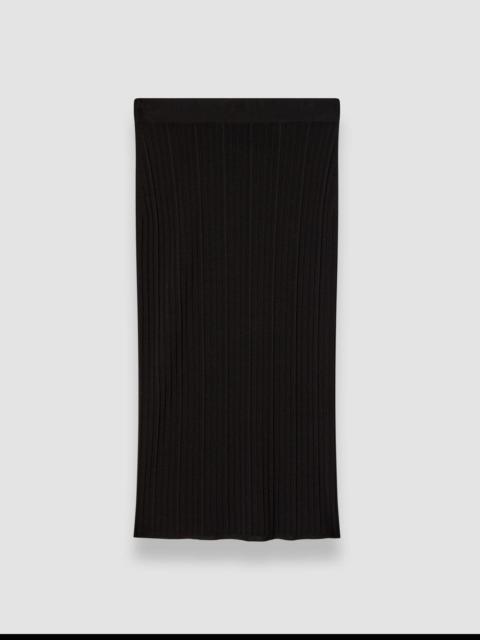 JOSEPH Viscose Rib Knit Skirt