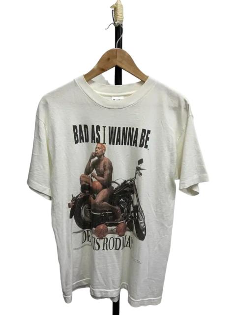 Other Designers Vintage - VINTAGE 96’s DENNIS RODMAN BAD AS I WANNA BE TEE