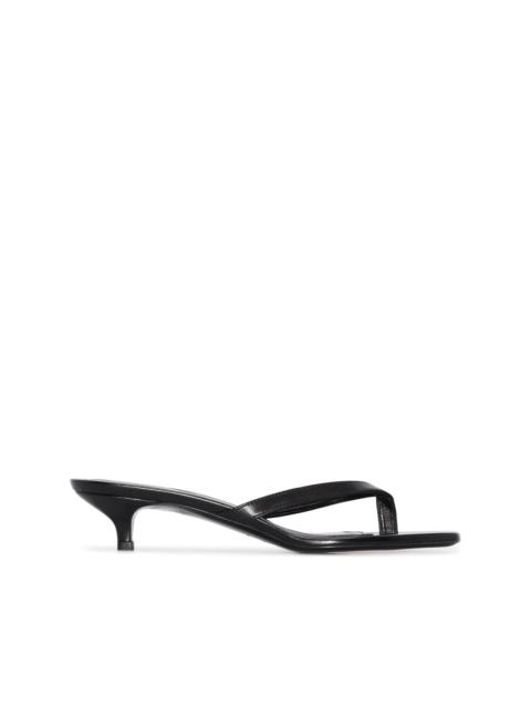 Totême kitten heel 40mm flip-flops