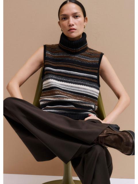 ME+EM Textured Vest + Snood