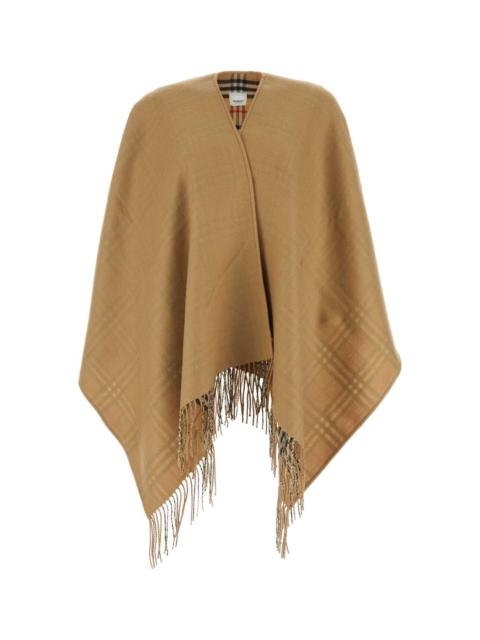 Burberry Burberry Women Camel Wool Cape