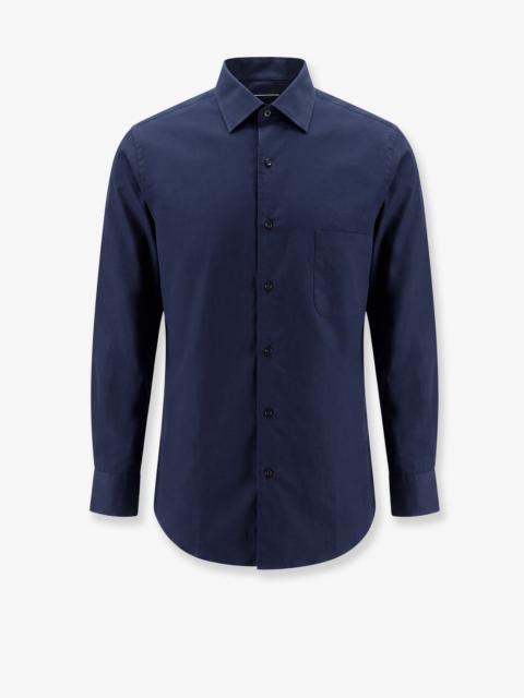 Loro Piana Loro Piana Andrè Cotton Shirt Blue Men