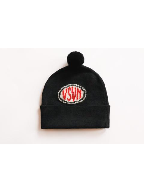 visvim VISVIM KNIT BEANIE WOOL- BLACK