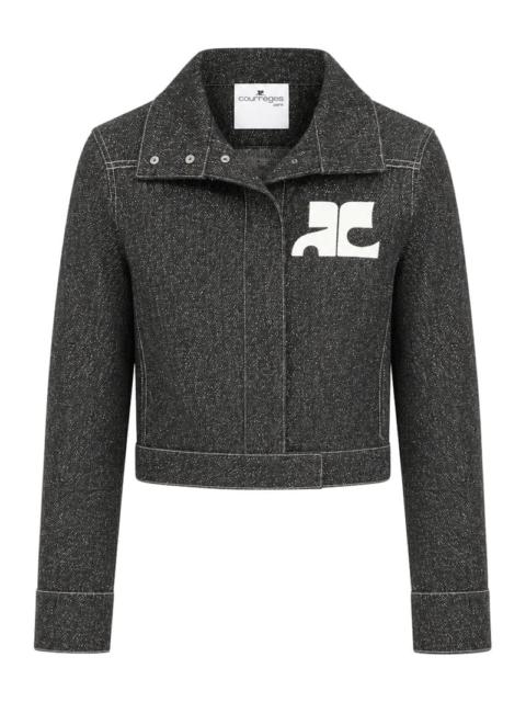 courrèges Courreges Women Denim Tweed Jacket